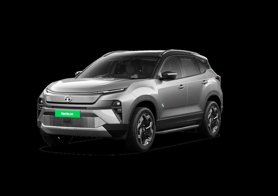 Tata Harrier.ev 2025 - exterior, front 3q dark alt, India / EV Query only market