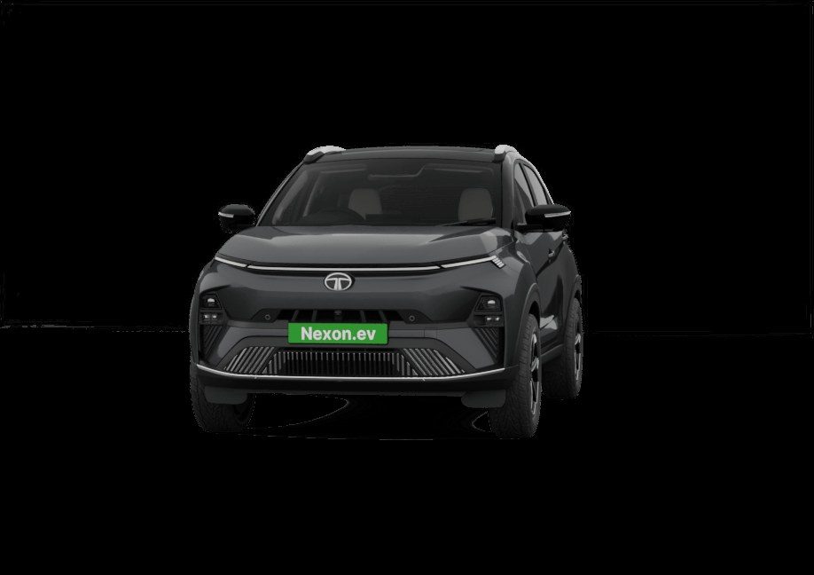 Tata Nexon.ev 2023 - exterior, front view dark color alt, India / EV Query only market