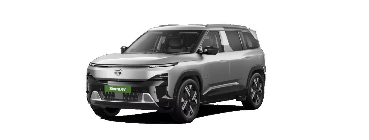 Tata Sierra EV 2026 - exterior, front 3q color alt, India / EV Query only market