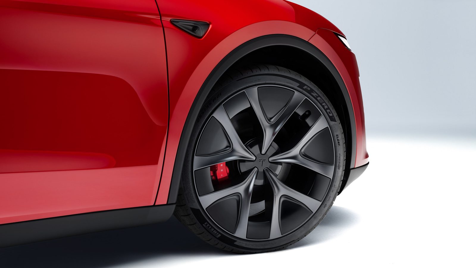Tesla Model Y Performance China 2026 - exterior, wheel brake detail, Global / China-equivalent market