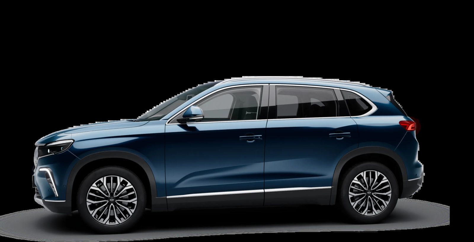 Togg T10X 2023 - main model photo, exterior, side profile studio, turkey_reference market