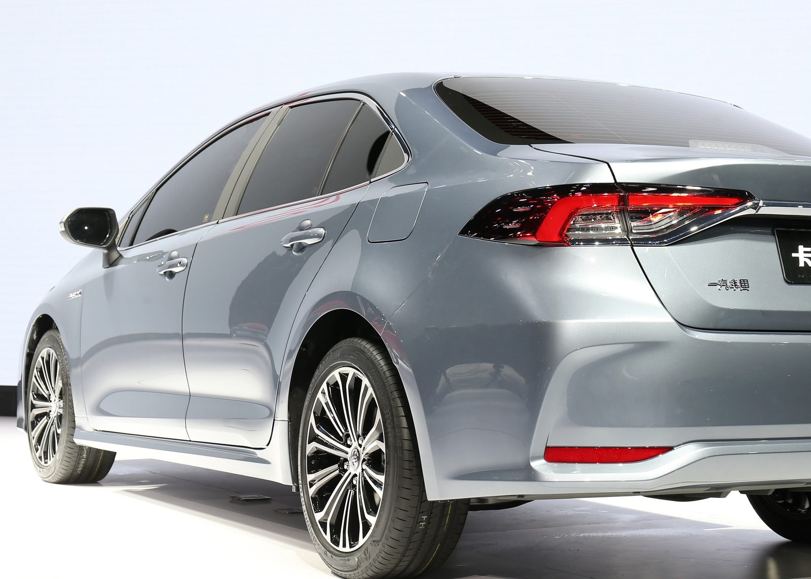 Toyota Corolla HEV China 2026 - exterior, rear lamp detail, China / global launch media market