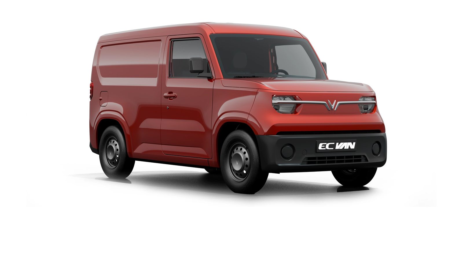 VinFast EC Van 2025 - exterior, front 3q studio, Vietnam / global reference market