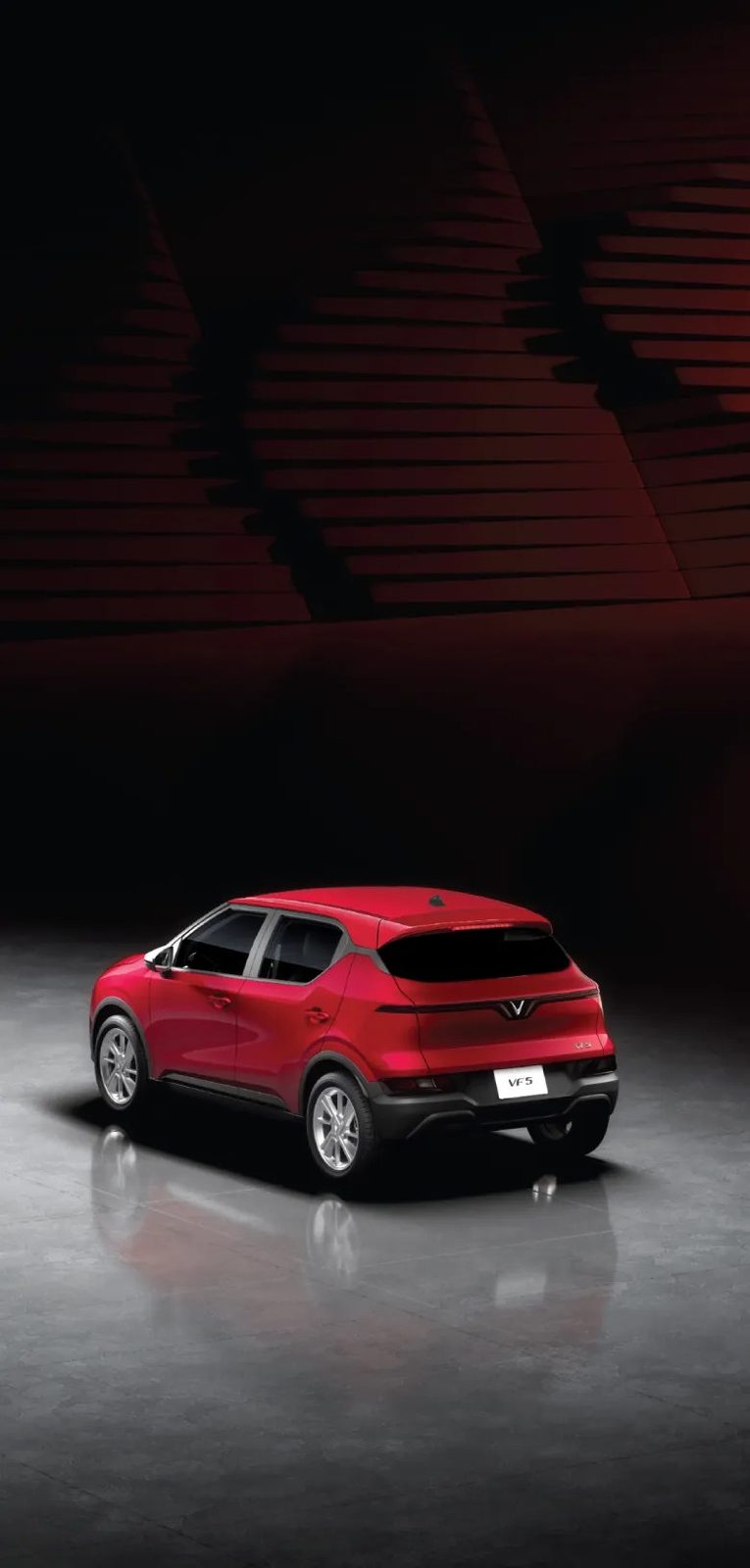 VinFast VF 5 2023 - exterior, rear 3q vertical, Philippines / global reference market