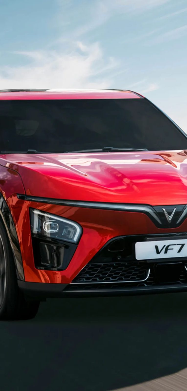 VinFast VF 7 2023 - exterior, front detail, Philippines / global reference market