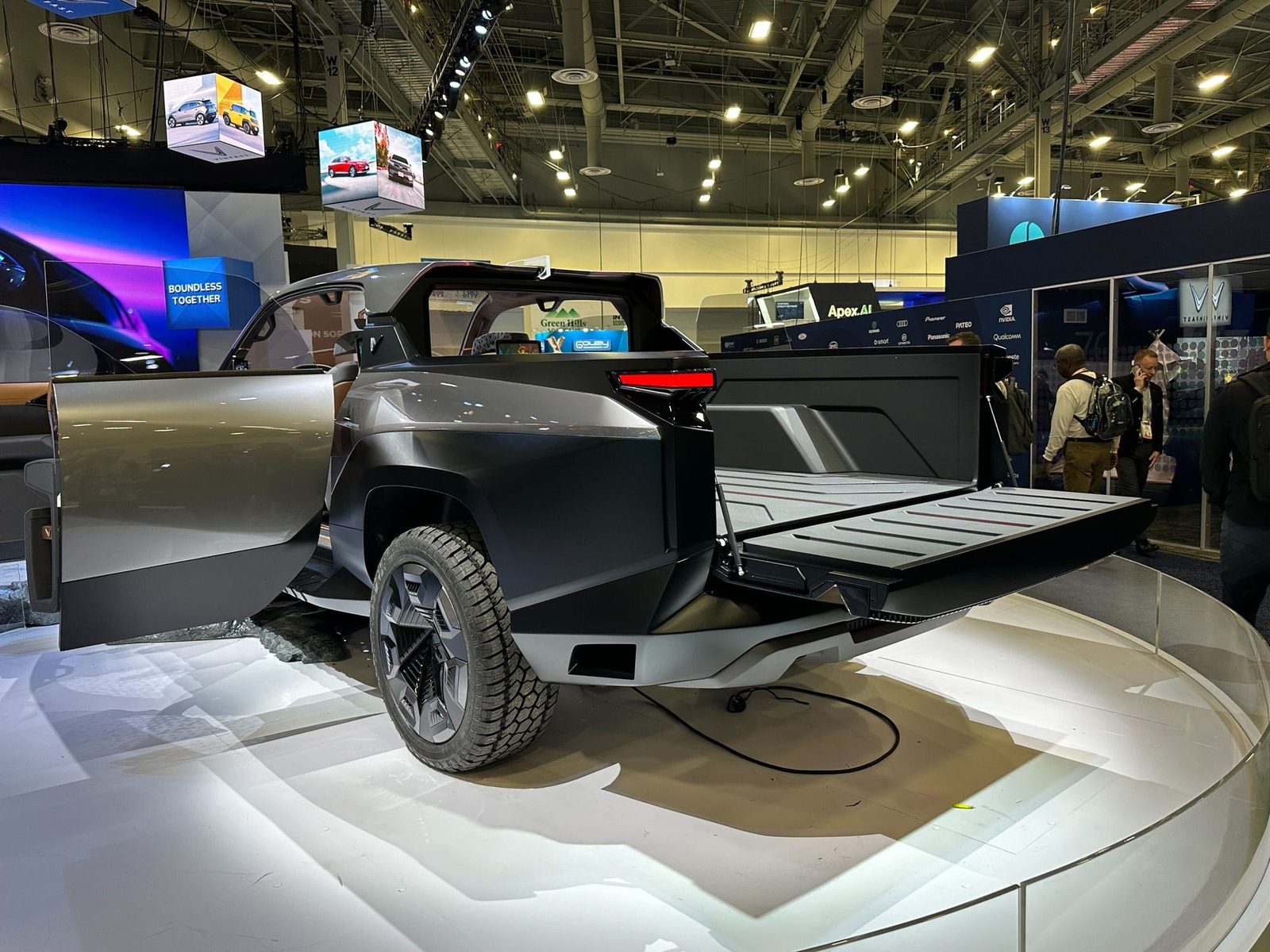 VinFast VF Wild Concept 2024 - exterior, rear three-quarter view, concept / global reference market