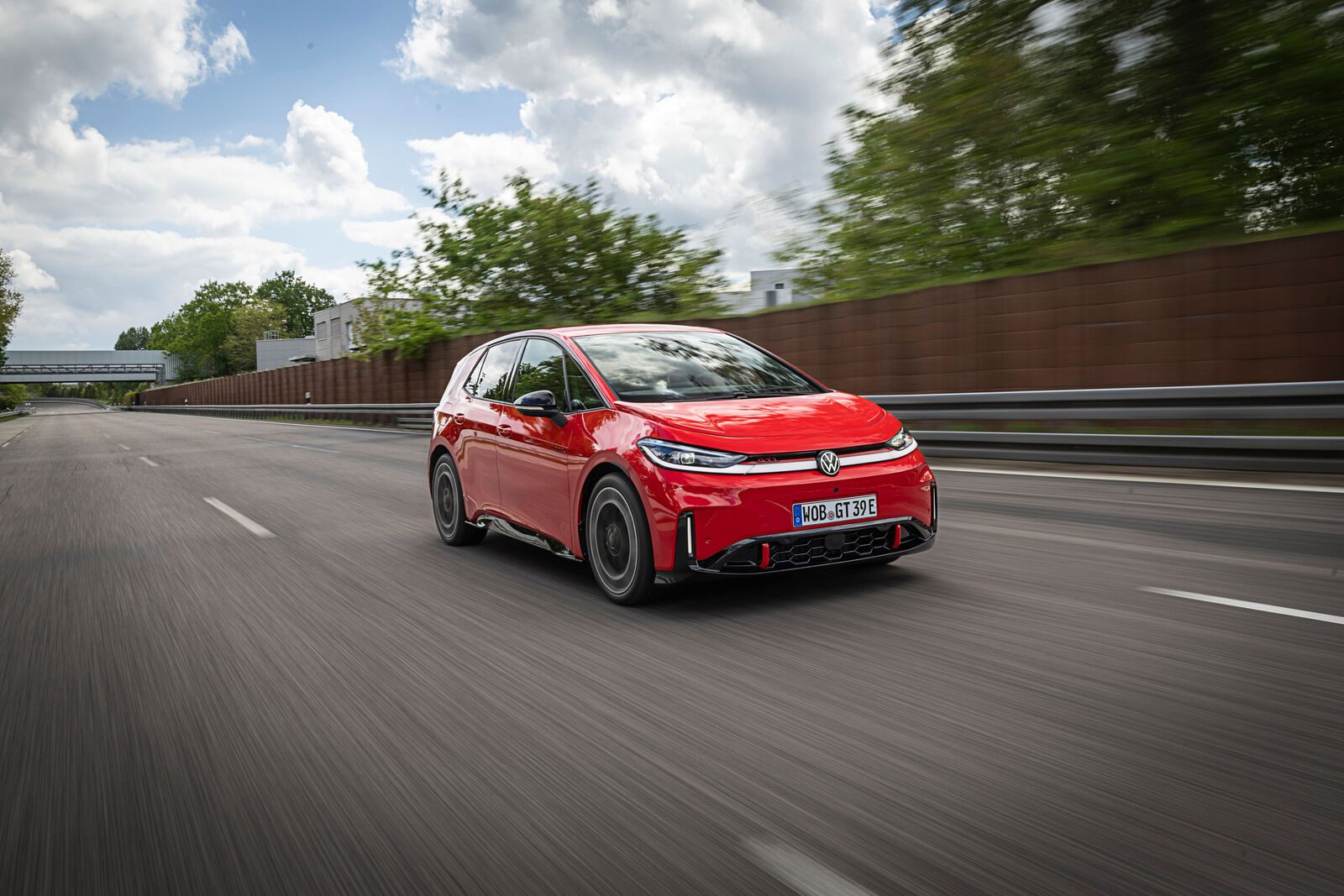 Volkswagen ID.3 GTI Global 2027 - exterior, front three quarter wide, Europe market