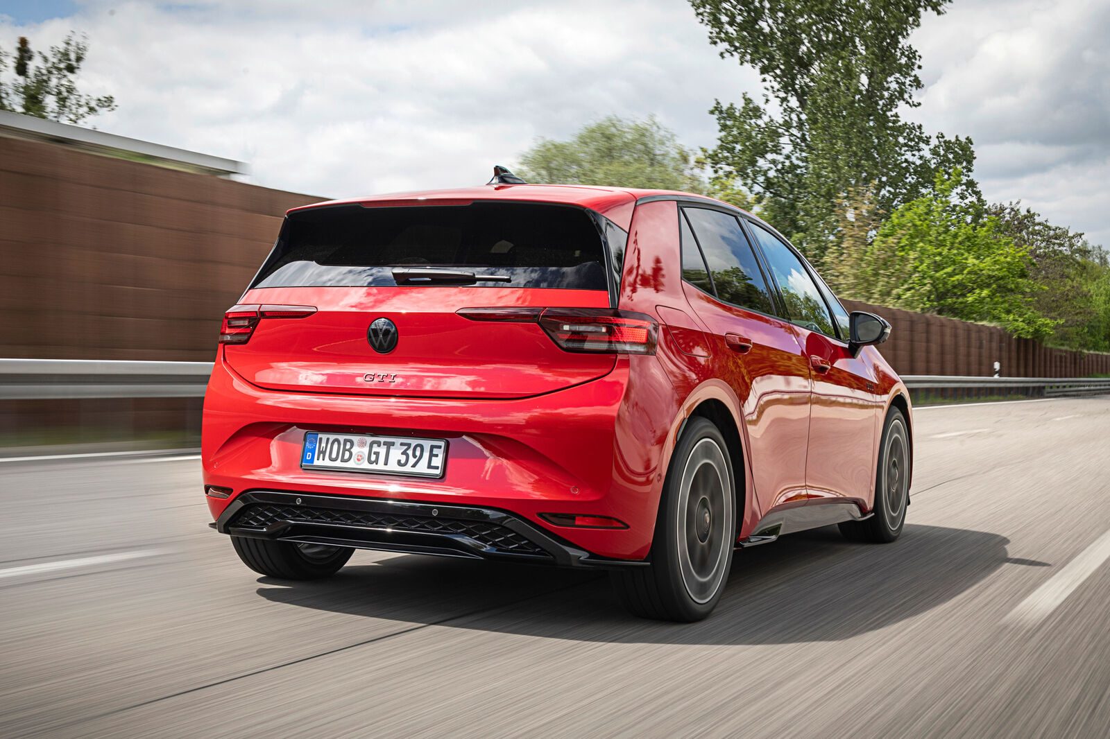 Volkswagen ID.3 GTI Global 2027 - exterior, rear three-quarter view, Europe market