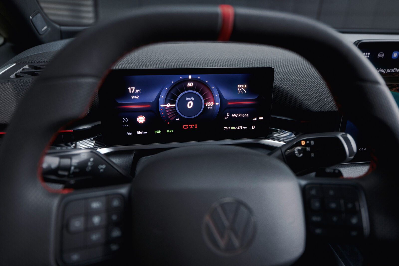 Volkswagen ID.3 GTI Global 2027 - interior, instrument cluster, Europe market