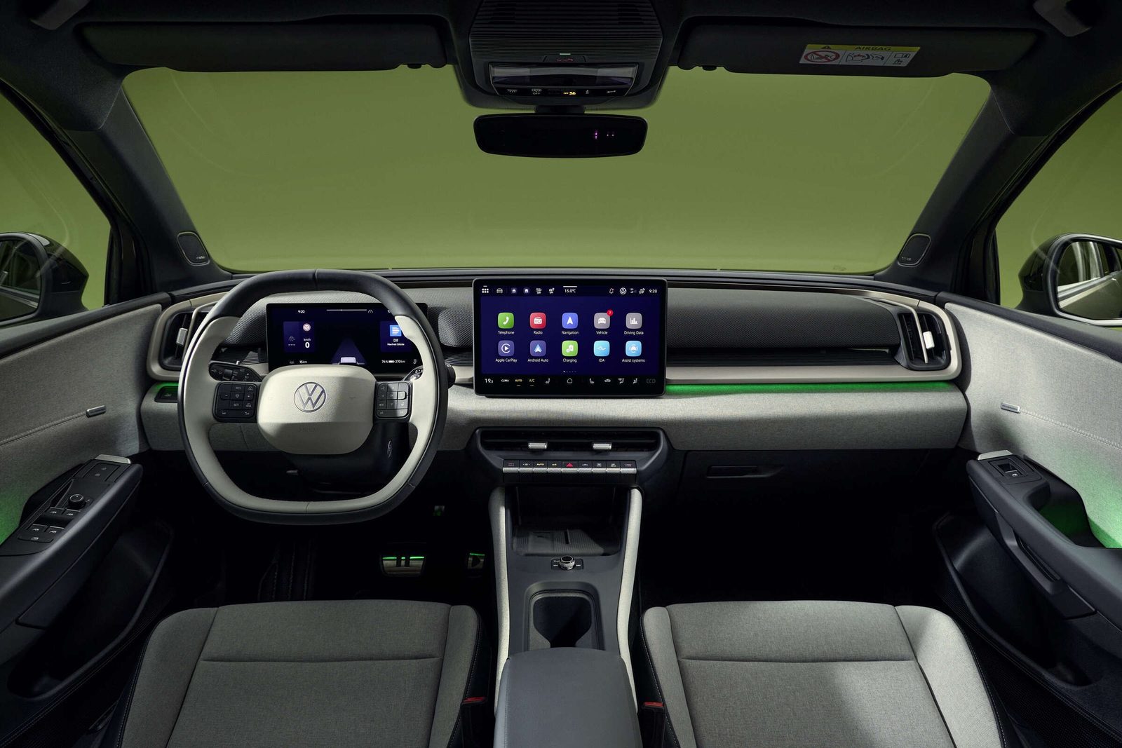 Volkswagen ID. Cross Global - main model photo, interior, dashboard, Europe / global reference market
