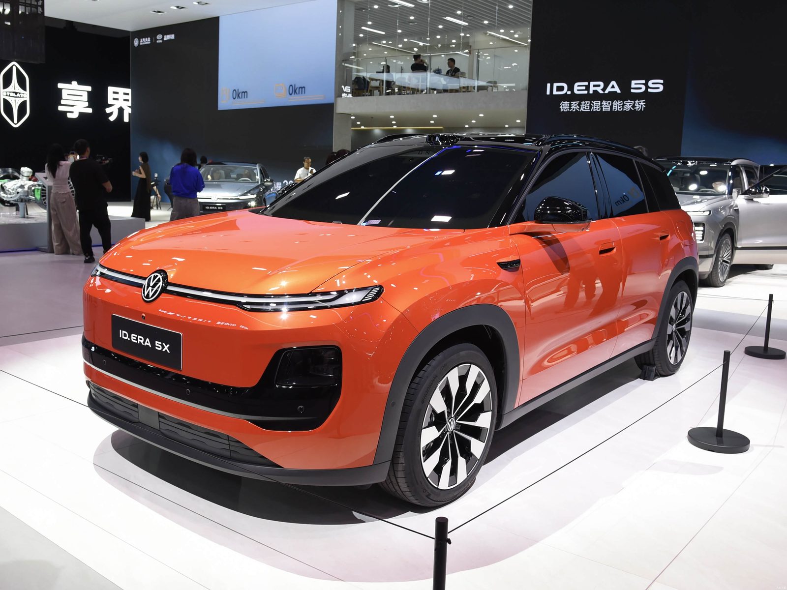 Volkswagen ID.ERA 5X 2026 - main model photo, exterior, front three-quarter view, china_reference market