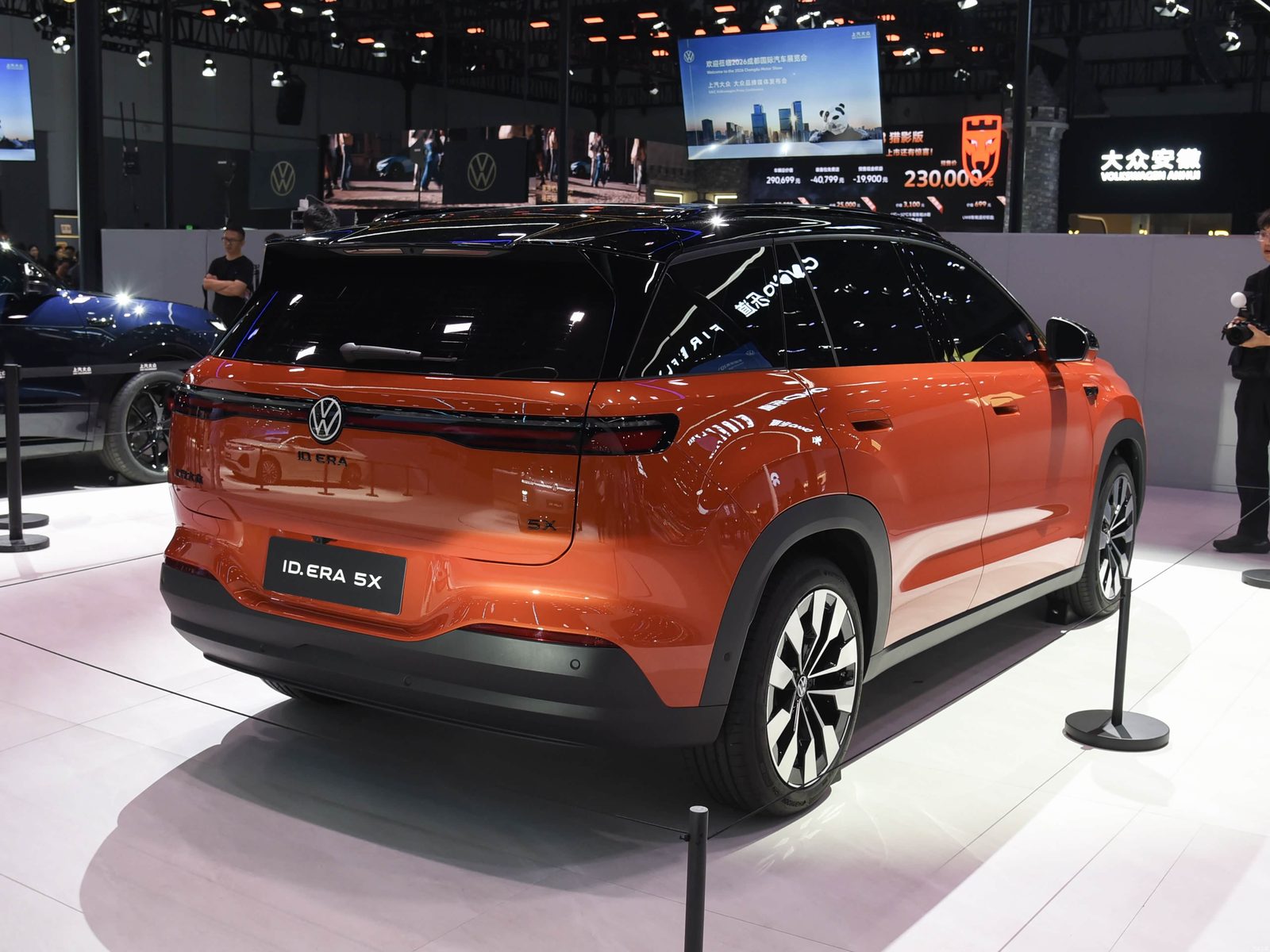 Volkswagen ID.ERA 5X 2026 - exterior, rear 3q alt, china_reference market