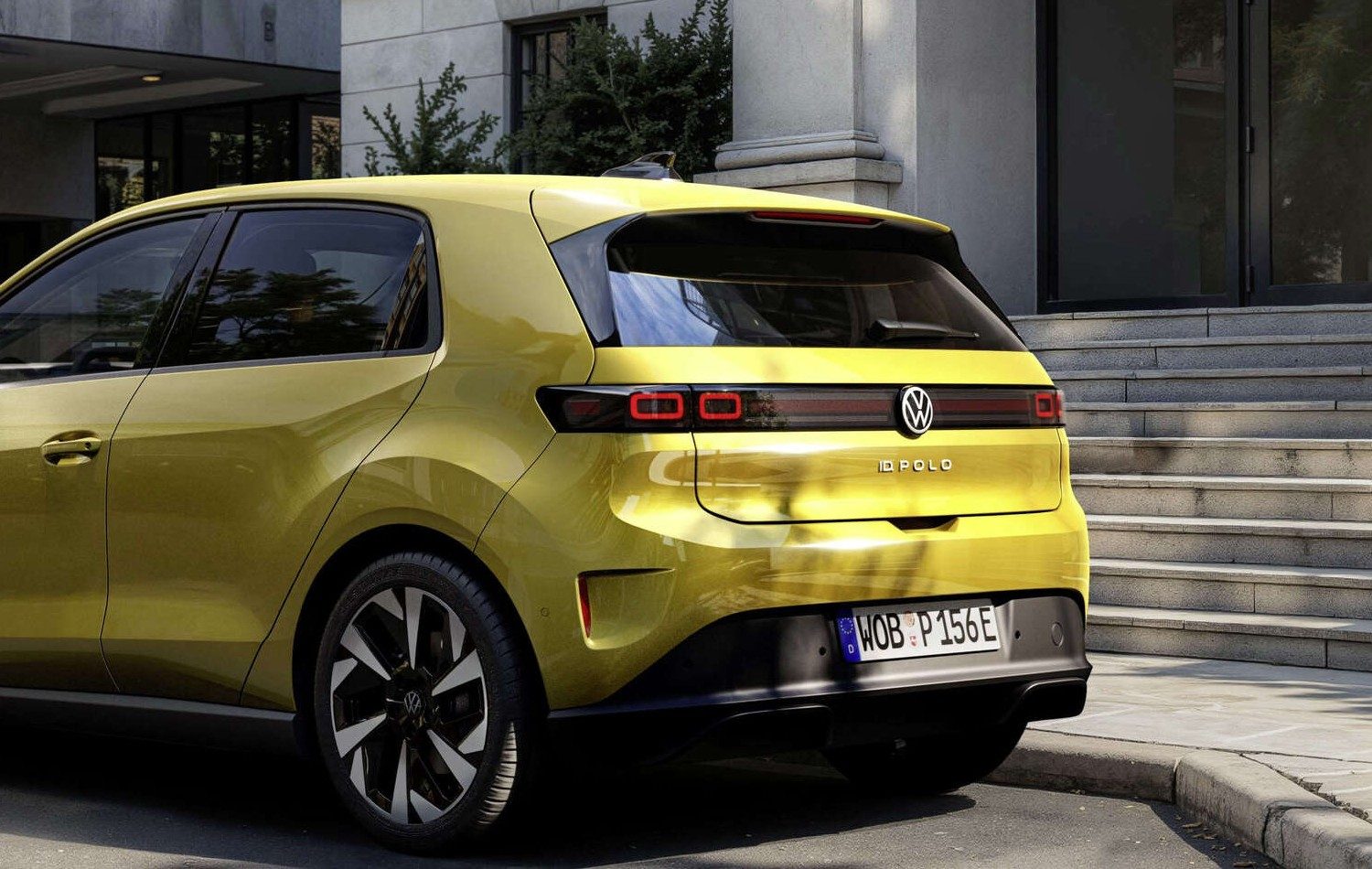 Volkswagen ID. Polo Global - exterior, rear light and wheel detail, Europe / global reference market