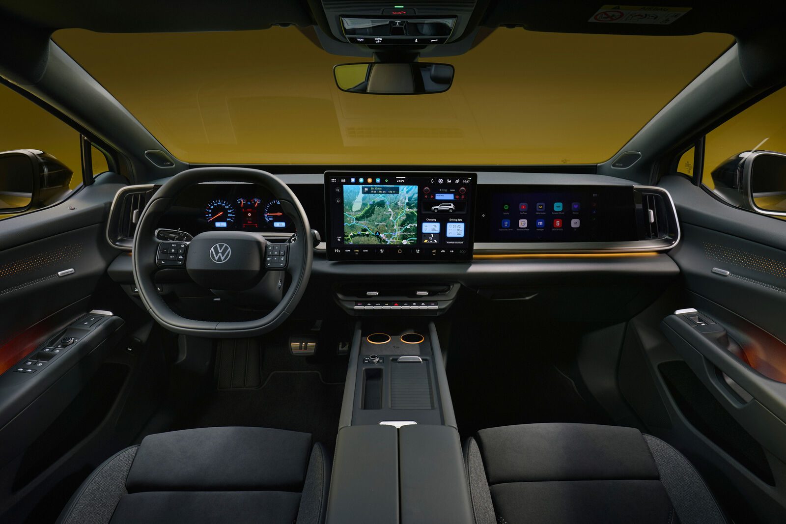 Volkswagen ID. Tiguan Global 2027 - interior, dashboard, Europe market