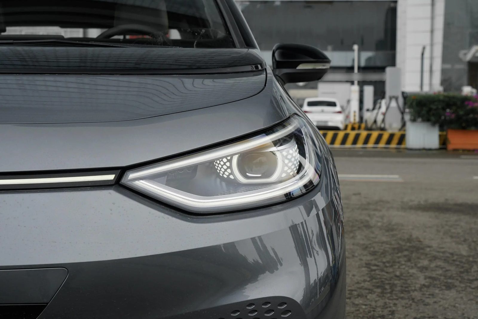 Volkswagen ID.3 China 2026 - exterior, headlight detail, China market
