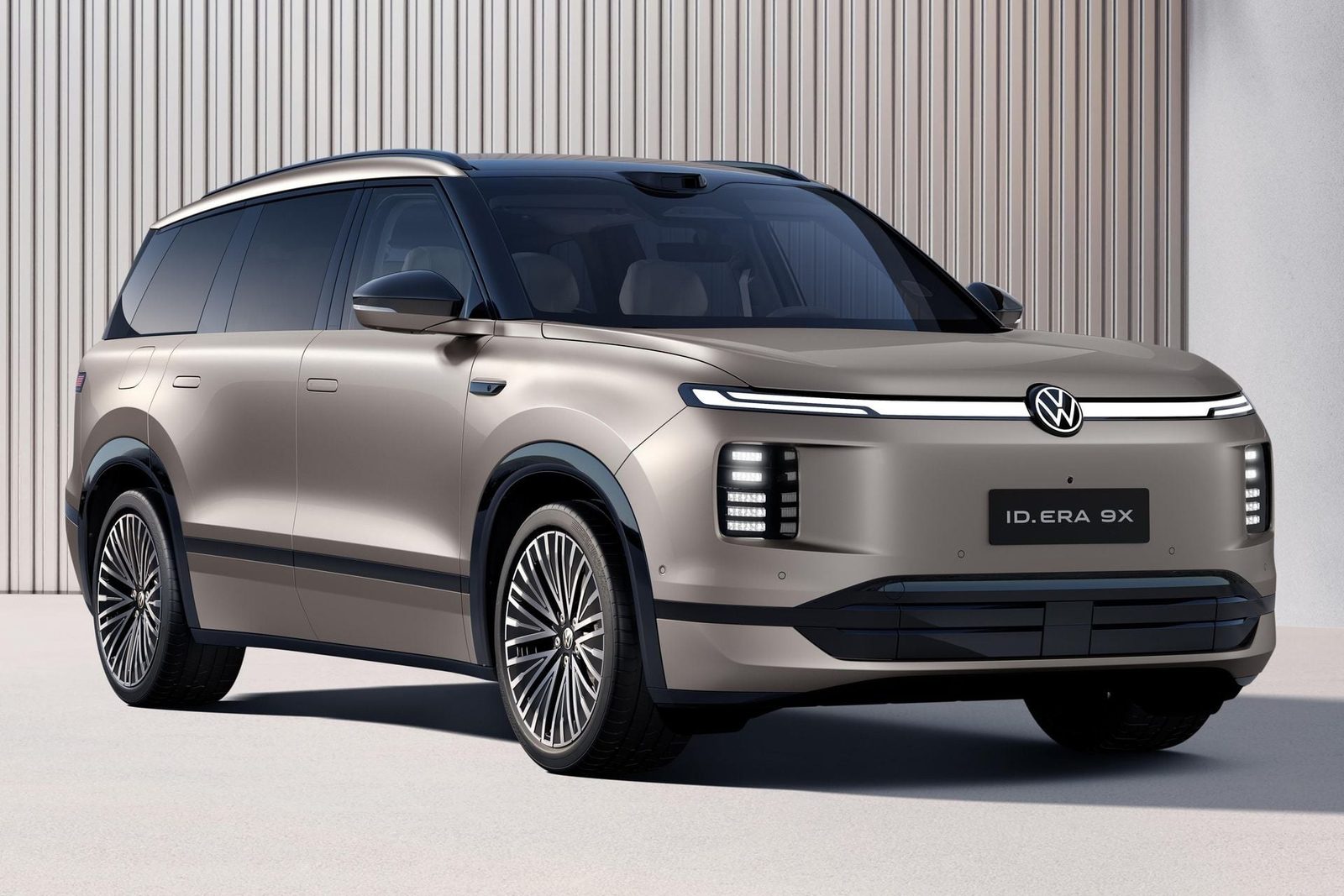 Volkswagen ID. Era 9X China 2026 — главное фото модели, экстерьер, вид спереди 3/4, рынок internal_mvp