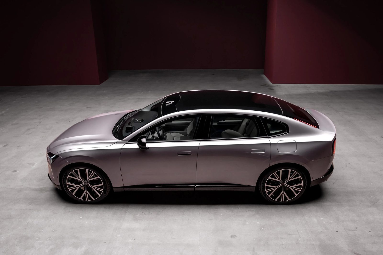 Volvo ES90 Global 2025 - exterior, side view, global market