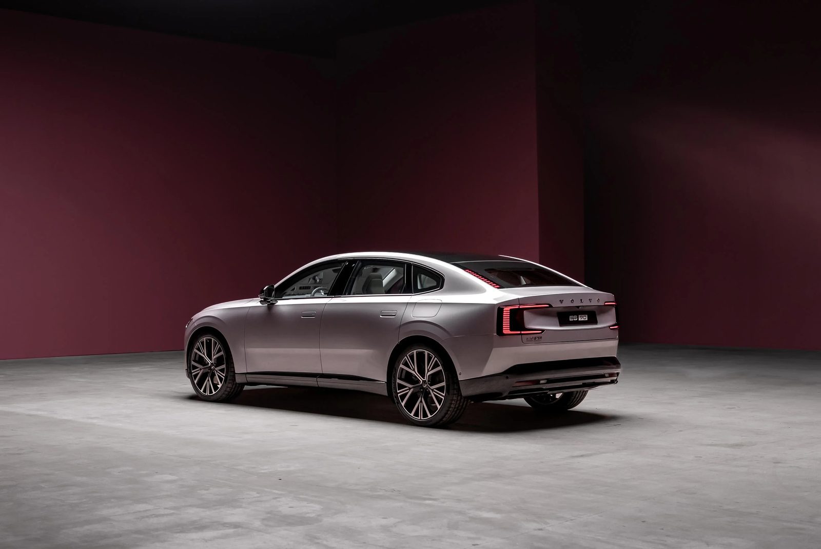 Volvo ES90 Global 2025 - exterior, rear three-quarter view, global market