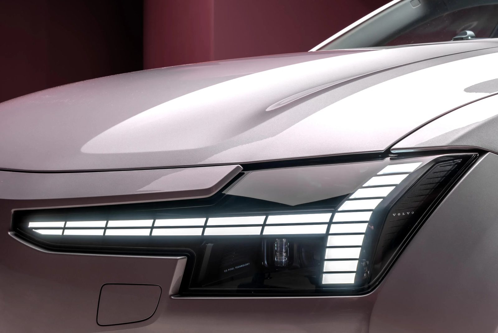 Volvo ES90 Global 2025 - exterior, headlight detail, global market