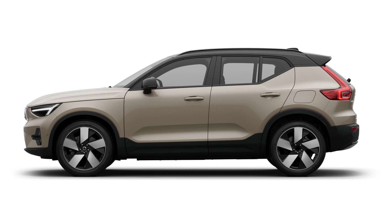 Volvo EX40 Global 2027 - exterior, side profile studio, Global reference / US official media page market