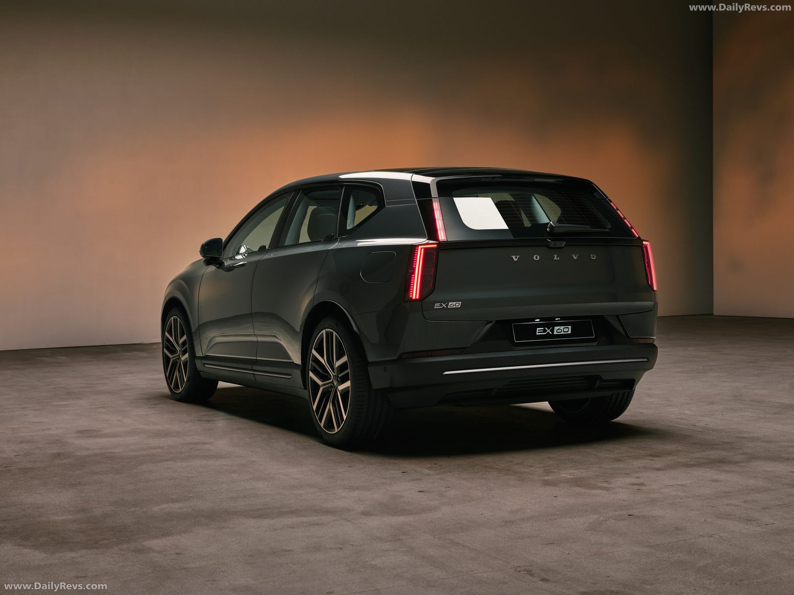 Volvo EX60 Global 2026 - exterior, rear three-quarter view