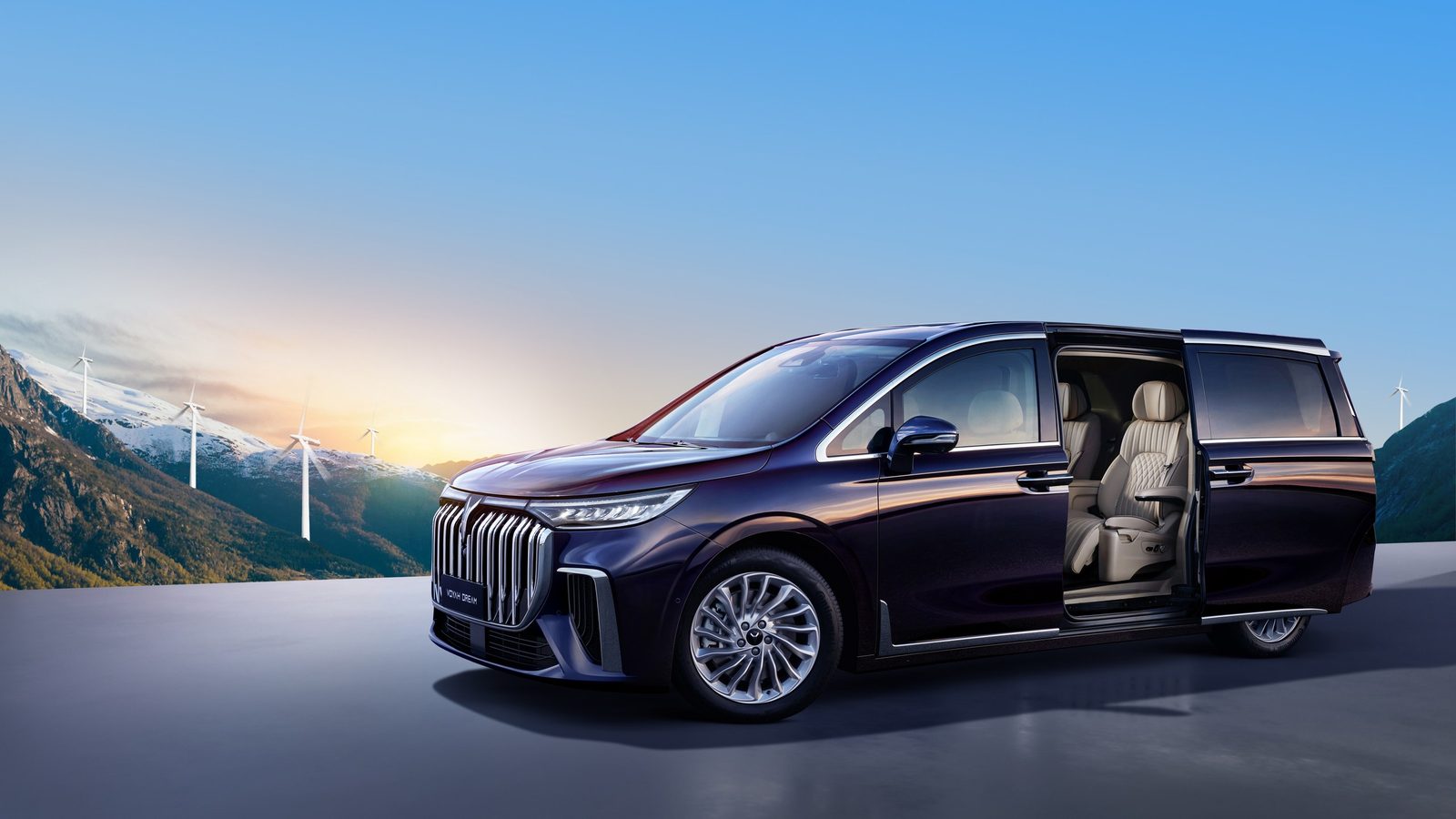 Voyah Dream PHEV 2026 — главное фото модели, экстерьер, вид сбоку, рынок internal_mvp