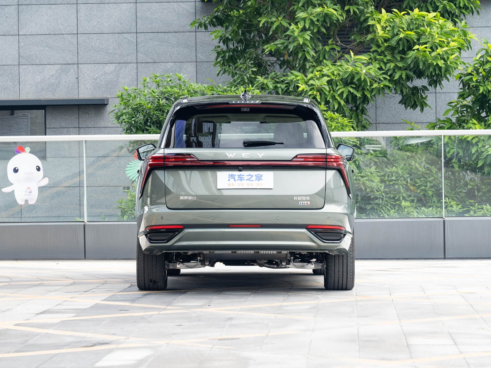 Wey Blue Mountain 2026 - exterior, rear view, China market