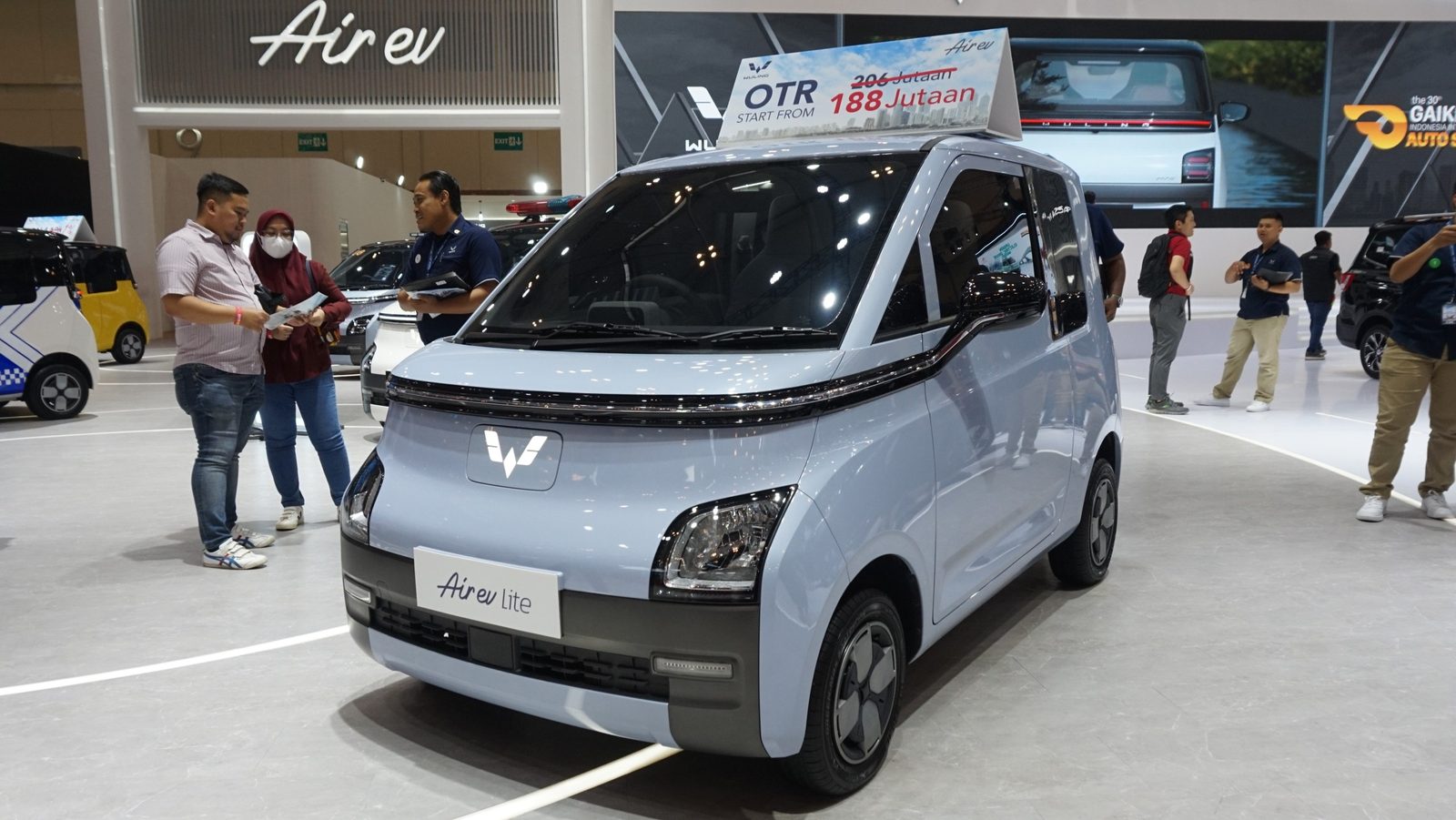 Wuling Air ev 2023 — интерьер, второй ряд сидений, рынок internal_mvp
