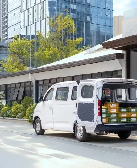 Wuling Yangguang Pro EREV - exterior, cargo rear detail, China market